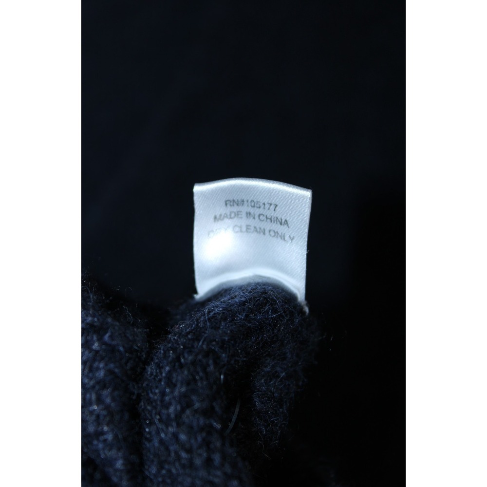 Ulla Johnson Women's Navy Blue White V-Neck Sweater Size Small - Picture 7 of 9
